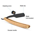 thumbnail image 2 of Yeacher 1PC Traditional Manual Shaver Professional Straight Edge Stainless Steel Sharp Barber Razor Folding Shaving Shave Beard for Men Barber Male Home Use Shaving Tools(Without Blade), 2 of 7