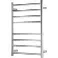 thumbnail image 5 of Electric Towel Warmer - Wall Mounted Bathroom Heated Towel Rack  Plug-in Design & Brushed Stainless  Finish, 5 of 5