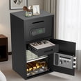 thumbnail image 1 of 6.0 Cu ft Safe Box, Steel Security Safes with Jewelry Drawer Room & Hooks, Home Safe with Dual Alarm & Mute Function, Money Safe with Adjustable Shelves for Documents and Valuables, 1 of 10