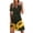 Yellow, variant on fartey Women's Cold Shoulder Dresses Tunic Comfy Sunflower Print Mini Dress Cut out Crew Neck Short Sleeve Vacation Sundress