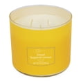 thumbnail image 4 of Mainstays 3-Wick Textured Wrapped Sweet Sugared Lemon Scented Candle, 14 oz, 4 of 6