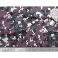 thumbnail image 3 of Soimoi polyester Crepe Fabric Two Tone With White Camouflage Printed Fabric 1 Yard 42 Inch Wide, 3 of 3