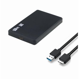 Case Hd Externo USB 3.0 to 2.5 Inch HDD SSD Enclosure External Hard Drive Disk Box for PC Laptop ,Plug and Play