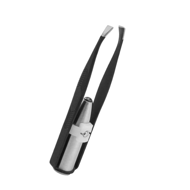 EGNMCR LED Light Eyebrow Clip Hair Removal Tweezers Lashes Extension Tools Tweezers With Light Womens Face Razors Household Eyebrow Clip Travel Eyebrow clip