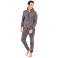 thumbnail image 2 of Combinaison de Pyjama Unisexe pour Hommes Adultes une Pièce Sans Pieds, 2 of 7