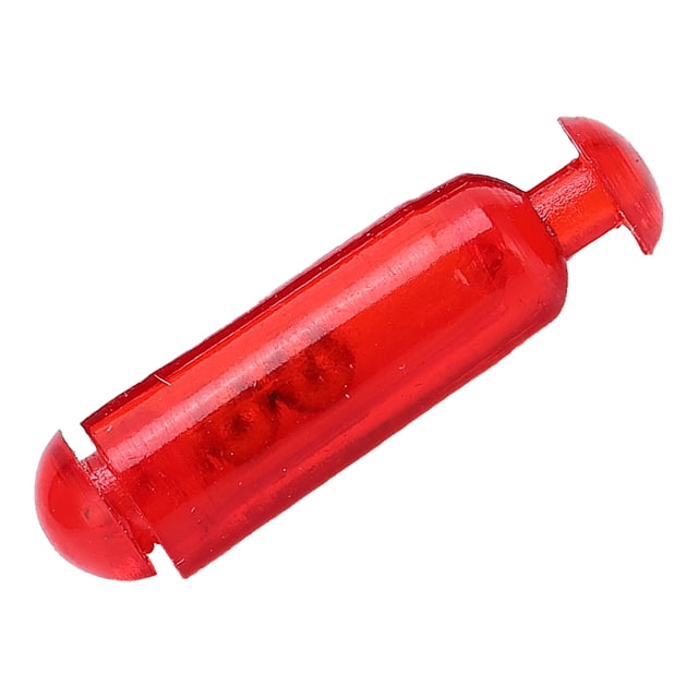 50 Pcs 15mm Hochets Durables pour Leurres de Pêche, TUBE d'Insertion en PVC Inoxydable