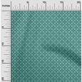 thumbnail image 2 of oneOone Rayon Aqua Blue Fabric Asian Block Fabric For Sewing Printed Craft Fabric By The Yard 56 Inch Wide, 2 of 4