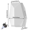 thumbnail image 3 of Powerful Hand Dryer Wall Mounted Silent Bathroom Hand Dryer No Need For Drilling Installation Compact Automatic Sensing Hand Dryer Suitable For Homes Kitchens And Hotels, 3 of 5