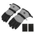 thumbnail image 2 of Heated Gloves, Waterproof Soft Comfortable Battery Powered Omni Directional Heating Hand Warmer Gloves 1 Pair  For Fishing For Riding, 2 of 8