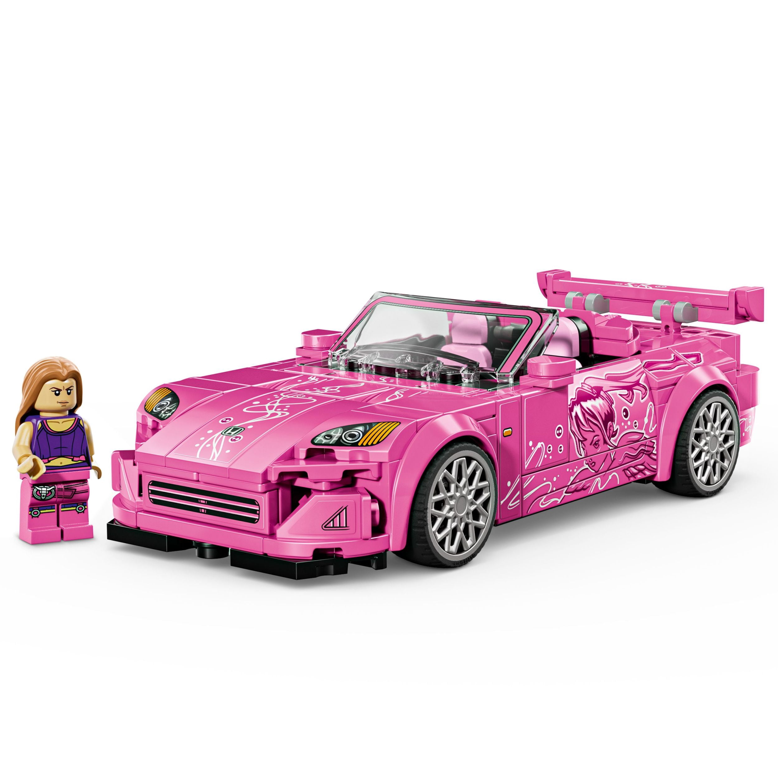 LEGO Speed Champions 2 Fast 2 Furious Honda S2000 Car Toy for Kids, Boys, and Girls, Ages 9+ - Birthday Gift Idea for Race Car and Movie Fans - Includes Suki Minifigure - 77241