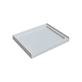 thumbnail image 1 of A&E Bath and Shower Pebble 36X48 Shower Base In White Polished Finish With Center Drain, 1 of 1