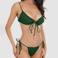 thumbnail image 2 of Birdeem Bikinis à Bretelles Larges Décontractés Mode Couleur Unie pour Femmes, 2 of 6