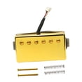 thumbnail image 2 of Xuanheng Alnico II Guitar Humbucker Pickup Easy to Install Sturdy Compact Replacement Gold 8.5K, 2 of 8