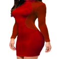 thumbnail image 5 of Women‘s Bandage Bodycon Sleeveless Evening Party Cocktail Short Mini Dress, 5 of 5
