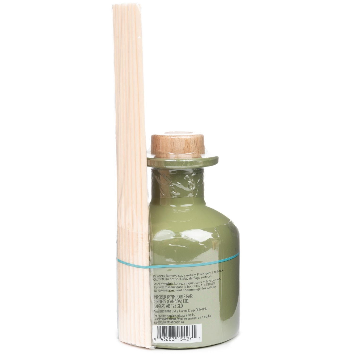 Diffuseur de roseaux ScentSationals - Eucalyptus & Sel Marin
