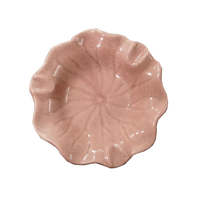 Ceramic Serving Tray, Essential Oil Bowl, Candle Tray, Salon Ceramic Plate, Home Red
