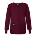 thumbnail image 3 of Adar Universal Round Neck Warm-Up Jacket (Available in 39 Colors), 3 of 5