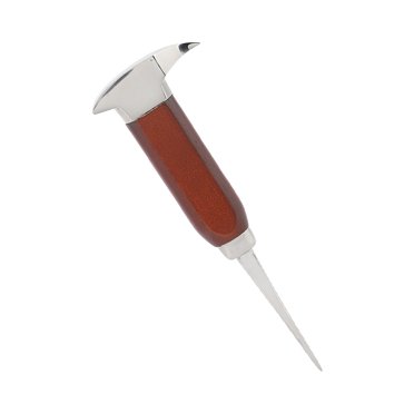 Stainless Steel Ice Pick with Non Slip Wooden Handle, 6.7 inches in Length Ice Pick Tool for Breaking Ice, for Kitchen Bars Coffee Shop, Anti Rust, Healthy and Durable