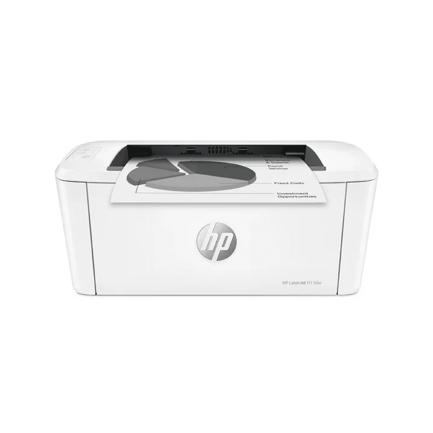 Refurbished HP 7MD66F#BGJ LaserJet M110w Desktop Wireless Laser Printer, White