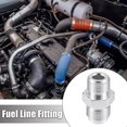 thumbnail image 2 of Unique Bargains 1 Set Car Transmission Oil Cooler Adapter Fitting Front Rear Port 6AN Flare to 1/4 NPS Aluminum Alloy, 2 of 7