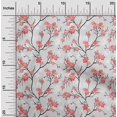 thumbnail image 2 of oneOone Rayon Pink Fabric Floral Craft Projects Decor Fabric Printed By The Yard 56 Inch Wide, 2 of 4