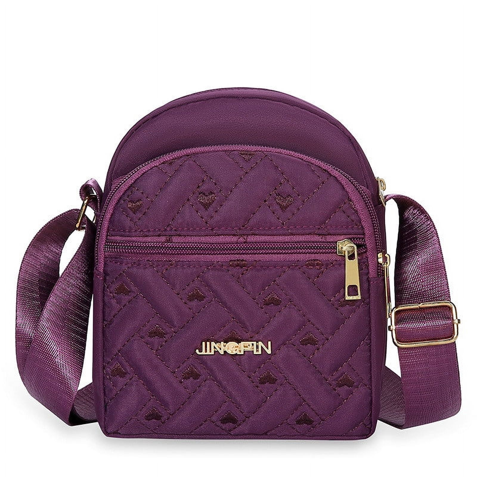 EGNMCR Sac Rétro à Bandoulière Mini Petit Sac à Compartiments Multiples Grand Écran Sac pour Téléphone Cellulaire Sac pour Téléphone Cellulaire pour Femmes Porte-Monnaie Mini ba