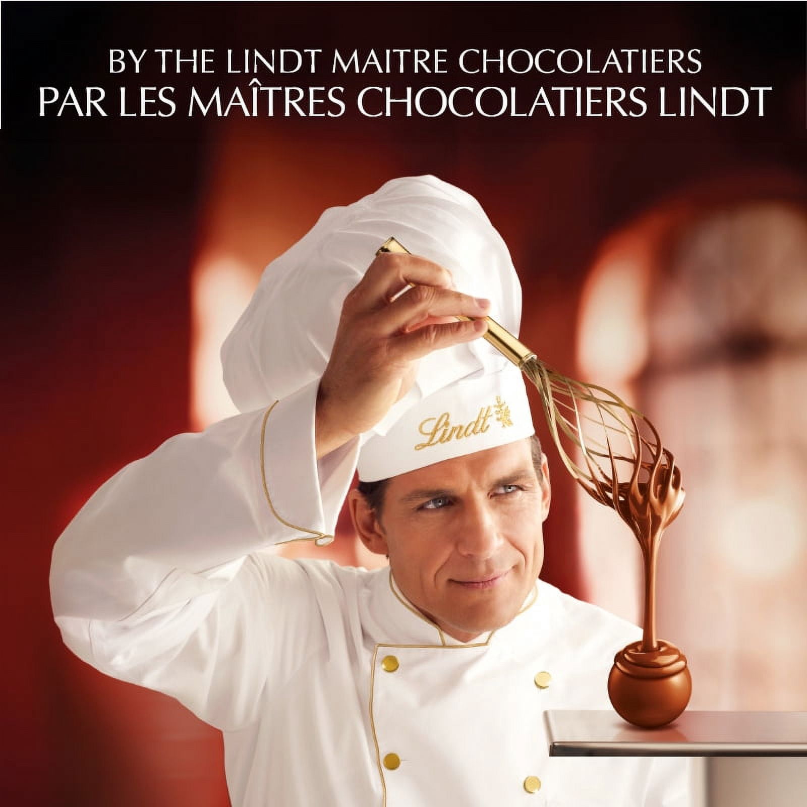 Truffes LINDOR au chocolat au lait de Lindt – Boîte (156 g)