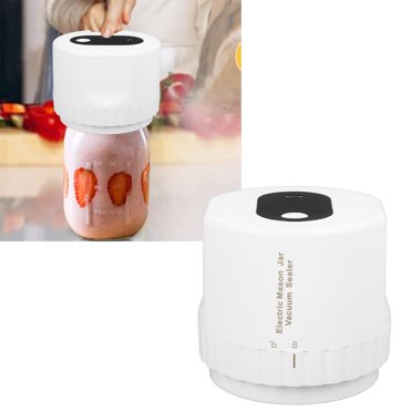 Kit de Scellage sous Vide pour Pots Alimentaires, Scelleuse sous Vide pour Pots Électriques, Machine de Scellage sous Vide pour Stockage Alimentaire