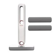 EGNMCR Mop Broom Broom and Dust Pan Desktop Cleaning Sponge Car Tea Table Glass Wipe No Hand Wash Desktop Mop A mop