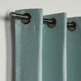 thumbnail image 3 of Bouclair Rideau Occultant Darja Aqua Écume de Mer 54x84 Po (137x213 cm), 3 of 9