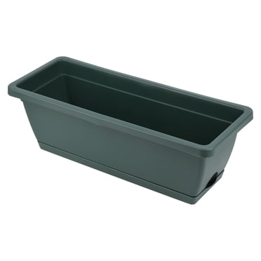 Clearance under $5 Tyidzon Planters for Outdoor Plants Rectangular Flower Pots Suit for Indoor Outdoor Garden, Patio Plant Pots Window Boxes Planters