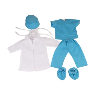 Xuanheng 18 inch Doll Clothes 18" Doll Clothes Suit for Girls 18in Girl and Boy Dolls blue