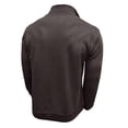 thumbnail image 5 of RXIRUCGD Blouse pour Homme, Mode Décontractée, Couleur Unie, Fermeture Éclair, Manches Longues, Col Montant, Brun, Taille : L, 5 of 5