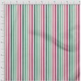 thumbnail image 2 of oneOone Georgette Viscose Fabric Stripe Panel Print Sewing Fabric BTY 42 Inch Wide, 2 of 4