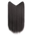 thumbnail image 1 of MesaSe Perruque Femme Cheveux Longs Demi-Chef en U Invisible Sans Coutures Longue Lisse, 1 of 5