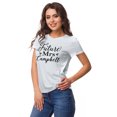 thumbnail image 2 of Inkdotpot Personalized Womens Tshirt Top Future Mrs WeddingAnnouncement Shirt-SC, 2 of 8