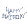 thumbnail image 1 of Packed Party "Happy Birthday" Balloon Banner, 1 of 1