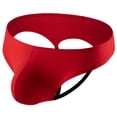 thumbnail image 1 of Penkiiy Strings Aguichant pour Hommes Hommes Décontracté Uni Design Ajouré Aguichant Respirant Taille Basse sous-Vêtements Pantalon Rouge sous-Vêtements, 1 of 6