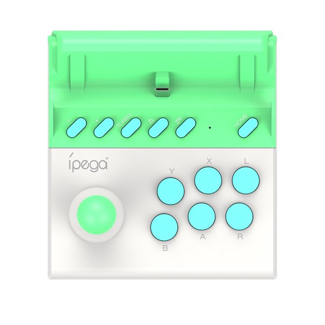 IPEGA Gladiator Switch Arcade Joystick Controller - OTG Plug-and-Play, Turbo Auto-Fire, Competitive Fighting Game Pad for Switch/Switch OLED