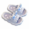 thumbnail image 2 of EGNMCR Girl's Slippers Summer Children's Shoes Three-dimensional Rabbit Indoor Non-slip Soft-soled Slippers Kid Shoes, 2 of 3