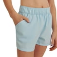 thumbnail image 2 of Justice Girls' Solid Board Short, 2 of 4