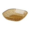 thumbnail image 2 of Transparent Square Plastic Snack Dish Fruit Plate Candy Nut Bowl Home Hotel Dining Tableware 1-Piece, 2 of 6