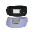 thumbnail image 1 of CTM® Ceinture Élastique avec Boucle Magnétique Invisible (Lot de 2 Couleurs) (pour Femmes Grande Taille, 1 of 4