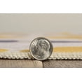 thumbnail image 2 of Tapis d'extérieur lavable Hialeah ivoire & jaune 7 pi x 9 pi, 2 of 7