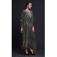 thumbnail image 2 of Phagun Kaftan de Plage Floral, Paréo de Bikini, Robe Maxi pour Femmes, Long Caftan-4X-5X, 2 of 4