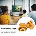 thumbnail image 4 of 2Pcs Replacement 3D Joystick Thumbsticks, Metal Analog Grips Stick Thumbsticks Controller Metal Analog Thumb Sticks Metallic Joystick Handheld Game Console Accessories, 4 of 7