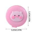 thumbnail image 3 of LSLJS 1.5M Tape Measure Inch Cm Round Tape Automatic Retractable Soft Colorful Ruler Plant Automatic Telescopic Measuring Tape Measuring Body Circumference, Home Accessories, 3 of 3