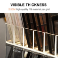 thumbnail image 4 of 3X Eyeshadow Palette Organizer- 7 Section Divided Makeup Acrylic Palette Organizer Holder for Vanity Cosmetics Makeup, 4 of 6