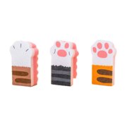 Danhjin Cleaning Supplies Claw Cleaning Sponge Block-Three Pack Household Kitchen Supplies-Dishwashing and Brush Pot Degreasing Wipes Sponges