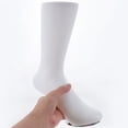 thumbnail image 2 of 1Set White Vinyl Woman Foot Shape Mannequin Foot Model for Sock Display and Footwear Presentation, 2 of 8